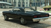 Plymouth Road Runner 1970 for GTA 5 miniature 3
