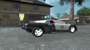Lamborghini Murcielago Police para GTA San Andreas miniatura 4