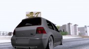 VW Golf Mk4 для GTA San Andreas миниатюра 3
