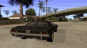 Plymouth Barracuda для GTA San Andreas миниатюра 4