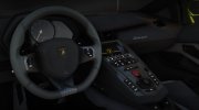 Lamborghini Aventador для GTA 5 миниатюра 3