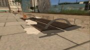 Winter Bench для GTA San Andreas миниатюра 3