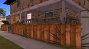 Деревянные заборы V1.2 HQ для GTA San Andreas миниатюра 2