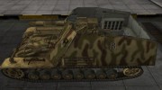 Исторический камуфляж Hummel для World Of Tanks миниатюра 2