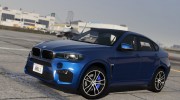 2016 BMW X6M 1.1 for GTA 5 miniature 1