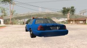 Ford Crown Victoria Michigan Police para GTA San Andreas miniatura 3
