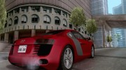 Audi R8 for GTA San Andreas miniature 4