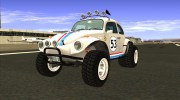 Volkswagen Beetle Herbie для GTA San Andreas миниатюра 3