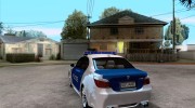 BMW 5-er Police для GTA San Andreas миниатюра 3