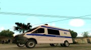 ГАЗель NEXT Полиция для GTA San Andreas миниатюра 2