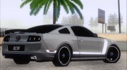 Ford Mustang Boss 302 2013 для GTA San Andreas миниатюра 4