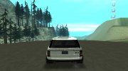 Range Rover SVAutobiography для GTA San Andreas миниатюра 3