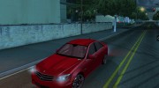 Mercedes C63 AMG Tunable para GTA San Andreas miniatura 1