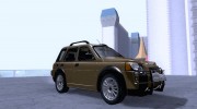 Landrover Freelander для GTA San Andreas миниатюра 4
