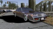 Buick GNX 1987 Lowrider для GTA San Andreas миниатюра 1