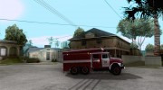 ЗиЛ 131 пожарная для GTA San Andreas миниатюра 5