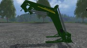 John Deere FrontLoader для Farming Simulator 2015 миниатюра 2