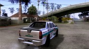 Chevrolet Avalanche Orange County Sheriff para GTA San Andreas miniatura 4