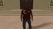 Turkish T-Shirt for HD CJ for GTA San Andreas miniature 4