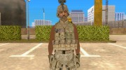 Солдат из COD MW 2 для GTA San Andreas миниатюра 1