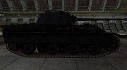 Темная шкурка Panther II для World Of Tanks миниатюра 5