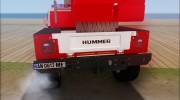 Hummer H1 Fire для GTA San Andreas миниатюра 2