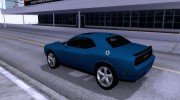 Dodge Challenger SRT8 2009 для GTA San Andreas миниатюра 2
