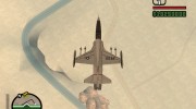 F-5A Freedom Fighter для GTA San Andreas миниатюра 13