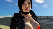 Ada Wong Sexy Jacket Corset для GTA San Andreas миниатюра 5