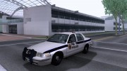 New Ford Crown Victoria FBI Police Unit para GTA San Andreas miniatura 1