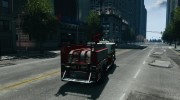 NEW Fire Truck para GTA 4 miniatura 4