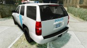 Chevrolet Tahoe Homeland Security для GTA 4 миниатюра 3