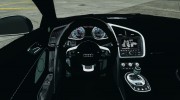 Audi R8 V10 2010 [EPM] para GTA 4 miniatura 6