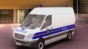 Mercedes Sprinter - Croatian Police Van para GTA San Andreas miniatura 1