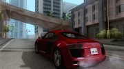 Audi R8 для GTA San Andreas миниатюра 3