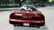 Acura NSX 1997 Retexture для GTA 4 миниатюра 4