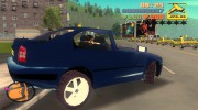 Skoda Octavia для GTA 3 миниатюра 4