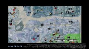 Детализированная карта в зимнем варианте для GTA San Andreas миниатюра 6