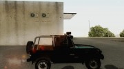 Jeep Wrangler '86 для GTA San Andreas миниатюра 4
