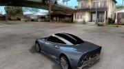 Spyker C8 Aileron для GTA San Andreas миниатюра 3