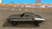 Dodge Challenger 1971 для GTA San Andreas миниатюра 2