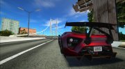 Zenvo TSR-S 2019 для GTA San Andreas миниатюра 11