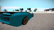Bugatti EB110 for GTA San Andreas miniature 8