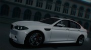 BMW M5 F10 2012 Stock Version para GTA San Andreas miniatura 4