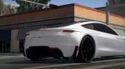 2020 Tesla Roadster для GTA San Andreas миниатюра 2