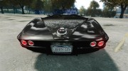 Corvette Stingray для GTA 4 миниатюра 4