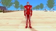 Iron man Silver Cen для GTA San Andreas миниатюра 5