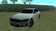 BMW 3-series 2019 LQ для GTA San Andreas миниатюра 1