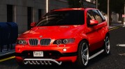 BMW X5 4.8iS v3 para GTA 4 miniatura 1