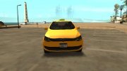 Volkswagen Voyage G6 Taxi Sa style for GTA San Andreas miniature 4